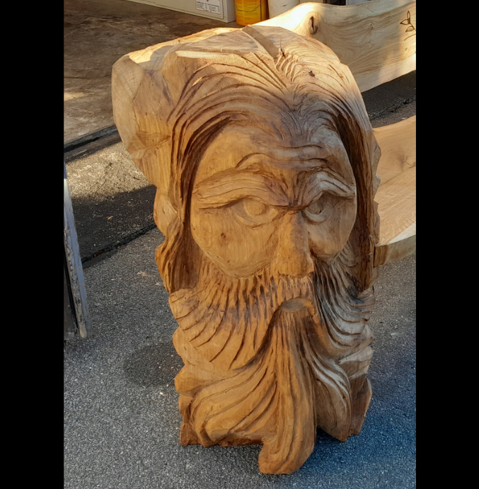 Kettensägenkunst Erzgebirge